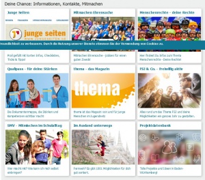 Die kacheln (Themen) des jugendnetzes 4.0