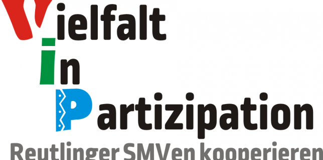 Nicht-offizielles Logo: Vielfalt in Partizipation - Reutlinger SMVen kooperieren